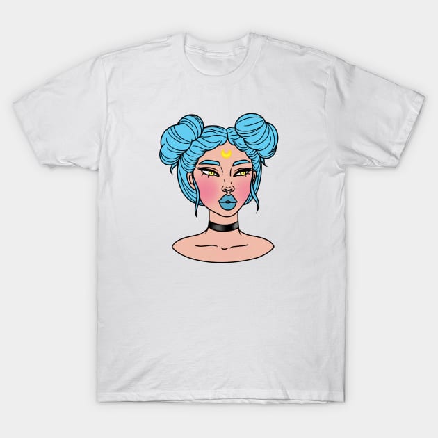 Girl T-Shirt by Evgenia